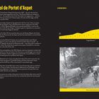 **Col de Portet d’Aspet** ist eine Bergetappe in den Pyrenäen. Länge: 14 km. Ein Höhenprofil zeigt steigende Steigung bis 12%.