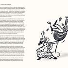 "GARNACHA AND OTHER CHALLENGERS" steht oben. Rechts eine Illustration: Ein Mann in einem Weinglas, gehalten von einer tanzenden Frau.