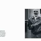 146. JAMBO, James Glossop, June 13, 2013. Zwei ältere Männer lachen, einer zeigt stolz das Trikot von Heart of Midlothian.