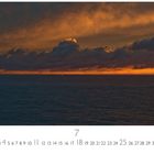 1 2 3 4 5 6 7 8 9 10 11 12 13 14 15 16 17 18 19 20 21 22 23 24 25 26 27 28 29 30 31. Casares Edition. Ein Ozean bei Sonnenuntergang.