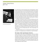 Times New Roman. Designer: Stanley Morison. Jahr: 1932. Foto eines ernst aussehenden Stanley Morison. Text beschreibt die Schriftart.