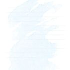 Tag 1, Notizen. Ein Wasserfarbenhintergrund mit einem Papierboot unten. Kursive Linien verlaufen horizontal.
