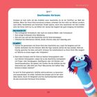 Spiel 1: Emotionales Vorlesen. Tipps zum Vorlesen mit Gefühl. Enthält eine Socke mit Augen als Illustration.