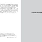 **Links:** Vorwort über Kriegsvorbereitung. **Rechts:** Teil 1, Szenario: Der Krieg beginnt.