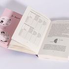 Links: "In diesen", darunter "Warum die Balance zwischen Verbindung und Autonomie so wichtig ist" und "Wie Bindung entsteht". Text in mittlerem Buch über Emotionstabellen. Illustrationen mit menschlichen Figuren und Grafiken.