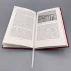Seiten 48 und 49 eines geöffneten Buches mit einem Text über ein Strandbild aus Elidus um 1900, darüber eine schwarz-weiße Illustration mit Badenden.