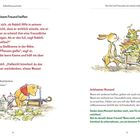 "Selbstbewusstsein", "Einem Freund helfen", "Achtsamer Moment". Illustration: Winnie Puuh gießt Pflanzen, Rabbit schiebt Schubkarre.