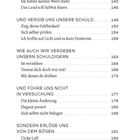 Texte: "UNSER TÄGLICHES BROT GIB UNS HEUTE", "UND VERGIB UNS UNSERE SCHULD", "WIE AUCH WIR VERGEBEN UNSERN SCHULDIGERN".