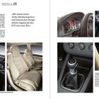 Kapitel 5, Ausstattung: Interieur des Golf 5 GTI mit Stoff- und Ledersitzen, Rundinstrumente, Schaltknüppel, Armaturen.