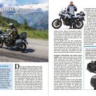 HONDA NX 500. Technische Daten: Zweizylinder, 471 cm³, 35 kW, Bremse 110/180, Sitzhöhe 830 mm, Preis 8240 Euro.