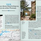 TOUR: Nur wer diesen Berg bestiegen hat, ist ein echter Provenzale. Wanderung auf die Montagne Ste-Victoire. Bild zeigt Klostertor.