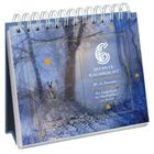 „Sechste Rauhnacht 30.-31. Dezember; Die Zauberkraft der Wachsamkeit am Abend“; ein Hase im verschneiten Wald.