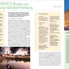 65 UNESCO-Route von Regensburg nach Bad Homburg. Highlight: Würzburger Residenz. Persönlicher Tipp: Römerkastell Saalburg.