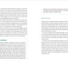 Auf der linken Seite: "ORT DER BEGEGNUNG" in Grün.  
Auf der rechten Seite: "Keine bella figura" in Grün.   
Textinhalt beschreibt kulinarische Eindrücke und soziale Rituale.