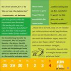 Ein Kalenderblatt mit Comic-Illustrationen und mehreren Witzen. Kalenderdaten: Montag, 28. Juni bis Sonntag, 4. Juli.