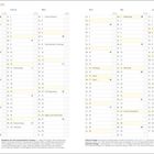 Jahresplaner 2028 mit Feiertagen wie Neujahr, Heilige Drei Könige, Valentinstag, Ostern, Muttertag, Pfingsten und Sommeranfang.