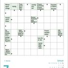 Kalenderblatt mit Kreuzworträtsel, Datum: 7. Januar, Donnerstag. Aufgaben: Wintersportanlage, Fluss durch Aberdeen.