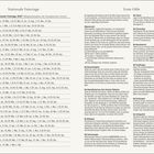 "Nationale Feiertage" und "Erste Hilfe" sind Überschriften. Links eine Liste EU-Länder mit Feiertagen, rechts Erste-Hilfe-Anweisungen.