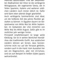 Text erklärt Anpassungen an sommerliche Hitze, wie Siesta, lange Sommerferien und Kleidung. Seitenzahl unten links: 22.