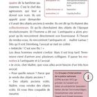 chasse: Verfolgungsjagd, utilité: Nützlichkeit, prévenu: Tatverdächtiger, antiquaire: Antiquitätenhändler.