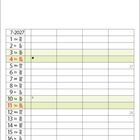 Kalender für Juli 2027. Tage in einer Tabelle angeordnet. Einige Felder haben farbige Markierungen. Feiertag: 14. Fête nationale.