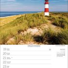 Ein Kalender. Oben: "Seebrücke Sellin, Rügen, Mecklenburg-Vorpommern". Unten: Woche vom 26. April bis 2. Mai 2027.