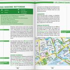 "Das moderne Rotterdam" beschreibt eine Tour mit 5,5 km, Empfohlene Sehenswürdigkeiten und eine Karte.