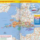 „Deine Extra Faltkarte“, „APP DOWNLOADEN Reiseziele auswählen.“ Eine Karte von Südwestengland mit markierten Orten.