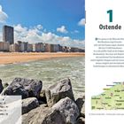 1 Ostende. Fast genau in der Mitte der Küste Westflanderns liegt Ostende. Karte von Westflandern.