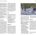 "Öffnungszeiten, Post, Radfahren. Post: Ein Standardbrief...kosten jeweils 1,15 Euro. Bild zeigt Radfahrer an einer Kreuzung."