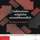 "Kalkbrennen möglichst umweltfreundlich. Ein grüner Kreislauf." Kalenderblatt: 14. September, Dienstag. Pfeile illustriert.