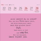 Kalender für März 22-28 mit Ostersonntag. Zitat: "Kannst du es sehen? Gut. Halte es fest und warte. Lass nicht los."