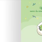 Öffne diese Seite, wenn du einen kleinen Glücksmoment brauchst. Illustration: Kind auf Wolke mit Vögeln und Sternen.