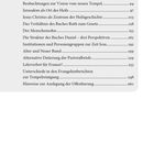 Verzeichnis der Exkurse mit Themen wie Reinheit, Verheißungen, Jerusalem, Jesus Christus und weitere, mit Seitenzahlen.