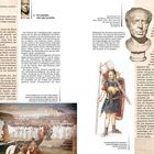 Fortsetzung von Seite 28. III. DIE LEGIONEN UND IHRE SOLDATEN. Marmorbüste Gaius Marius. Illustration eines Legionärs.