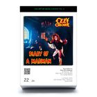 "THE ART OF METAL COVERS VOL. 3", "DIARY OF A MADMAN", 22 JUL. Cover mit einem Mann in gruseliger Pose in dunklem Raum.