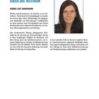 "ÜBER DIE AUTORIN: Monika Laut-Zimmermann ist Dozentin und Autorin. Foto zeigt eine Frau mit dunklem Haar, leicht lächelnd."