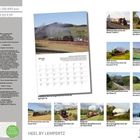 „DAMPFLOKS 2027“, Kalender mit Dampflokomotiven, verschiedenen Baureihen und Landschaften, „HEEL BY LEMPERTZ“.