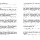 Seiten 16 und 17 eines Buches mit Text über Kian und Jona, die Feuerholz sammeln. Dialog und Erzählung einer Dorfgeschichte.
