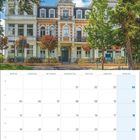 Kalenderseite für Juli 2027, zeigt Tage und Wochentage. Im Hintergrund eine beeindruckende historische Villa.