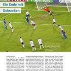 Deutschland – Italien 0:2 n.V. | Halbfinale in Dortmund | Dienstag, 4. Juli, 21 Uhr. Ein Torhüter streckt sich vergeblich.