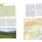 Titel: "Klassischer Aufstieg über den Pony Path auf den Penygadair." Zwei Spalten Text mit einer Karte und einem Landschaftsfoto.