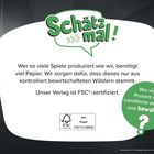 Text in grüner Sprechblase oben: "Schätz mal!". Groß: "Wie viel Prozent der Landfläche der Erde sind bewaldet?"