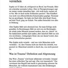 Kapitel 4: Entwicklungstrauma verstehen. Eine Frau, Sophie, fühlt sich trotz erfolgreichem Leben innerlich leer.