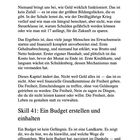 Kapitel 5: Geld & Finanzen. Skill 41: Ein Budget erstellen und einhalten. Text über Bildungslücken in Finanzwissen.