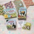 Kalender: "Mein Lieselotte Countdown", Spiel: "Das Lieselotte Kartenspiel", Karten: "Lieselotte Mutmachkarten".