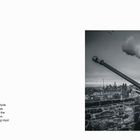 97ᴛʜ BIRTHDAY CANNONS. Von James Glossop. 10. Juni 2018. Soldaten feuern Kanonen vor einer städtischen Kulisse ab.