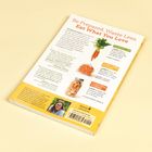 "Be Prepared, Waste Less, Eat What You Love." Illustrationen von Möhren und Lebensmittellagerung.