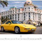 Text: "Le Negresco", "Porsche 928", "ZH 928". Ein gelber Sportwagen steht vor einem eleganten, historischen Hotel.