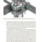 1 - First Operation, 2 - Second Operation, 3 - Rounded Edge from Drill Bit. Diagramm einer mechanischen Baugruppe.